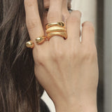 "Terramundi" ring (satin)